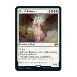 WOTC MtG Modern Horizons 2 Serra's Emissary (MR) NM - Image 1