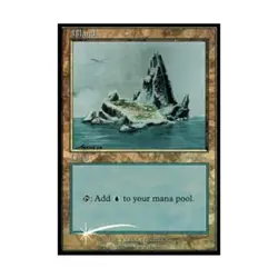 WOTC MtG Arena Promos Island (2001) (P) (Foil) VG - Image 1