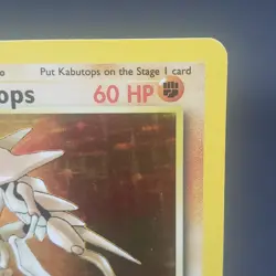 Kabutops Fossil 9/62 Pokemon Card WOTC 1999 Vintage Holo Rare - Image 5