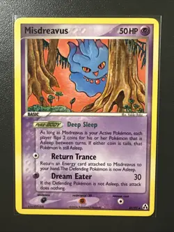 Misdreavus 40/92 2006 EX Legend Maker Pokemon Card Non Holo Common MP - Image 1