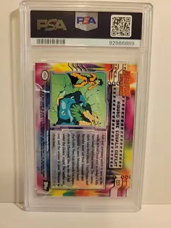 1999 TOPPS POKEMON THE MOVIE EDT ROUND ONE EQUALS DEFEAT MOVIE EDITION PSA 9 - Image 2