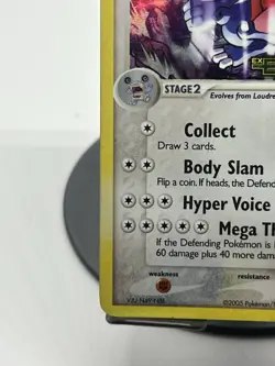 Pokemon TCG Exploud 3/106 Emerald Reverse Holo Stamped DMG - Image 5