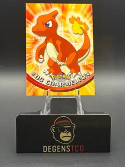 pokemon topps 2000 tv charmander charmeleon charizard topps 04 05 06 nm red logo - Image 4