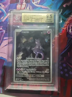 Mewtu SVP 052 Beckett / BGS 9.5 Pokemon 151 Promo Deutsch 2023 Gem Mint - Image 1