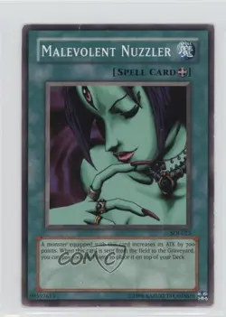 Malevolent Nuzzler Unlimited YuGiOh Starter Deck Joey #SDJ-025 2003 READ - Image 1