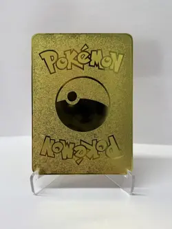 Ashs GreninjaGX PS2800 Gold Metal Pokemon Card-Collectible Gift Display - Image 2