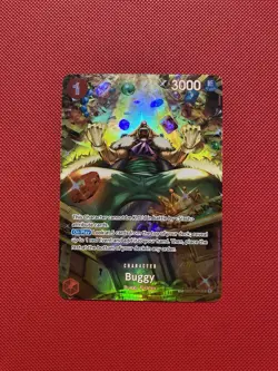 Buggy (SP) OP03-008 Wings of the Captain Foil One Piece Card TCG Alt - Image 1