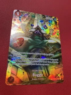 Buggy (SP) OP03-008 Wings of the Captain Foil One Piece Card TCG Alt - Image 4