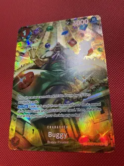Buggy (SP) OP03-008 Wings of the Captain Foil One Piece Card TCG Alt - Image 5