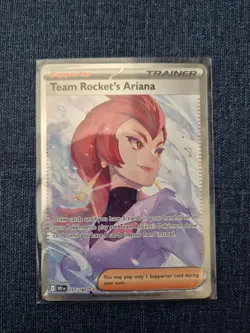 Pokemon TCG Team Rocket's Ariana Destined Rivals Card 237/182 SIR Full Art - Image 1