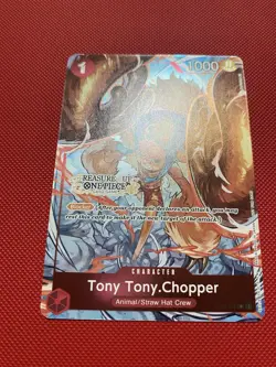 Tony Tony.Chopper ST01-006 Treasure Cup Promo Prize Alternate Art One Piece Card - Image 3