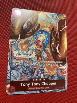 Tony Tony.Chopper ST01-006 Treasure Cup Promo Prize Alternate Art One Piece Card - Image 4