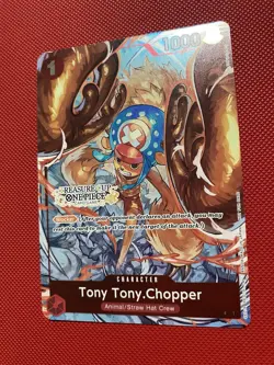 Tony Tony.Chopper ST01-006 Treasure Cup Promo Prize Alternate Art One Piece Card - Image 5