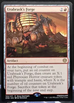Urabrask's Forge #153 Phyrexia: All Will be One Regular Rare - Image 1