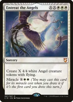 NM Entreat the Angels, MTG, Commander 2018, Magic the Gathering, 67 - Image 1