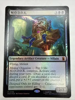 M.O.D.O.K. Marvel Super Heroes Foil - Image 1