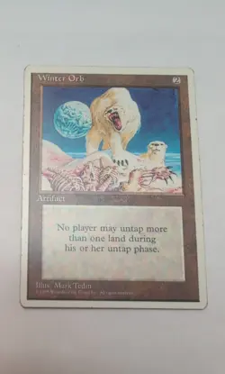 MTG Winter Orb Alternate 4th Edition Regular Rare - Image 1