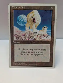MTG Winter Orb Alternate 4th Edition Regular Rare - Image 2