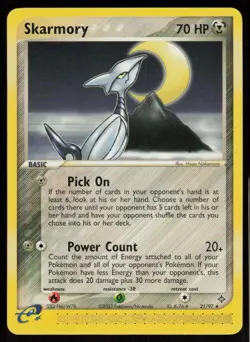 Skarmory 21/97 Rare Dragon Pokemon Near Mint - Image 1
