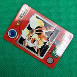 Growlithe 058 Bandai Carddass Zukan Chip Shooter 2 Vending Pokemon Mini Card HP - Image 3