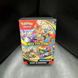 *NEW FACTORY SEALED Pokemon TCG Mega Evolution Booster Bundle (6 Packs) - Image 2