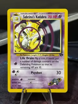 Sabrina’s Kadabra - Gym Challenge 58/132 - Unlimited NM - Image 1