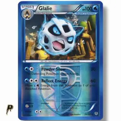 Pokemon Plasma Blast Glalie 22/101 Reverse Holo Uncommon LP - Image 1