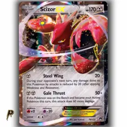 Pokemon Breakpoint Scizor EX 76/122 Ultra Rare Holo LP - Image 1