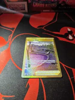 POKEMON GAPEJAW BOG 213/195 SWSH12 SILVER TEMPEST SECRET RARE STADIUM HOLO - Image 2