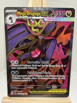 Pokemon Mega Dragalge EX Ultra Rare Foil 104/086 330 HP English 2015 - Image 1