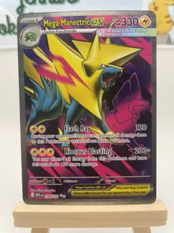 Mega Manectric EX 158/132 - Mega Evolution - Pokemon TCG - NM - Image 1