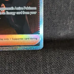 Pokemon TCG Giovanni's Charisma Holo Card 204/165 SV Scarlet & Violet 151 - Image 4