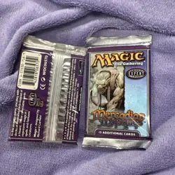 Set of 2 Magic the Gathering Mercadian Masques Booster Pack Factory Sealed MTG 742818065702 - Image 4