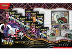Pokemon TCG Paldean Fates Great Tusk Iron Treads ex Premium Collection - Image 1