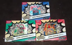 Sealed Pokemon Ascended Heroes Mega EX Box Set of 3 Meganium Emboar Feraligatr - Image 1