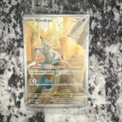 The Pokemon Company Pokemon TCG Mimikyu 075 SVP Holo Promo Basic HP 70 EN - Image 1