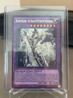 Yugioh Buster Blader the Dragon Destroyer Swordsman MP16-EN210 1st Edition - Image 5
