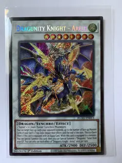 Dragunity Knight - Areus BLGG-EN013 - Secret Rare - Glorious Gallery - NM - Image 1