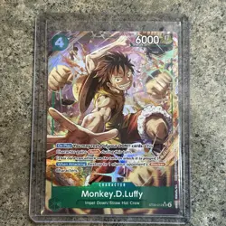 ONE PIECE Monkey D. Luffy ST30-012 SR Alt Art Starter Deck EX Card NM ENGLISH - Image 1