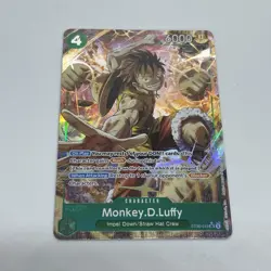 ONE PIECE Monkey D. Luffy ST30-012 SR Alt Art Starter Deck EX Card NM ENGLISH - Image 2
