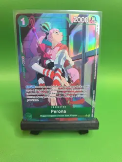 Perona OP09-034 Alt Art Emperors in the New World One Piece Card English - Image 1