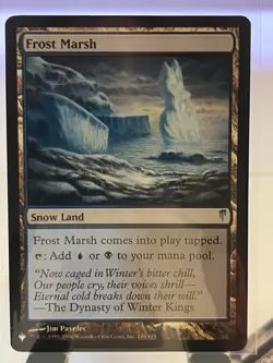 MTG - Frost Marsh - NM - The List - Mystery Booster 2 - Image 1
