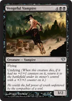 Vengeful Vampire - Light Play MTG Dark Ascension - Image 1