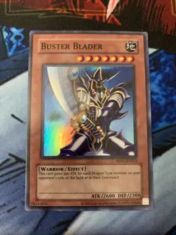 Buster Blader RP02-EN013 Super Rare Yugioh Retro Pack 2 Unlimited Edition Mint - Image 3