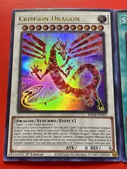 Crimson D + Synchro Rumble + Crystal Clear Wing Over Synchro Dragon | YuGiOh! - Image 3