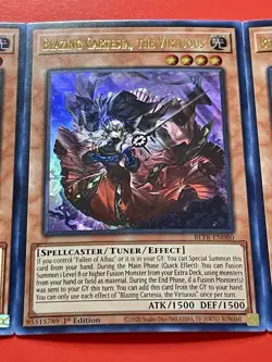 3x Blazing Cartesia, The Virtuous | BLTR-EN080 | UR | NM | 1st Edition | YuGiOh! - Image 5