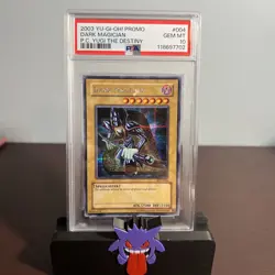 Yugioh - Dark Magician PCY-004 Secret Rare Promo PSA 10 - Image 1