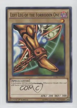 Left Leg of the Forbidden One 1st Ed. YuGiOh endary Decks II - Collector's Set - Image 1