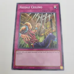 Yu-Gi-Oh! Needle Ceiling STAX-EN026 1st Ed Common Trap Card TCG - Image 1