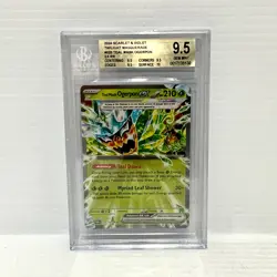Teal Mask Ogerpon EX 025/167 - Twilight - Graded Pokemon Card - BGS 9.5 (PSA 10) - Image 1